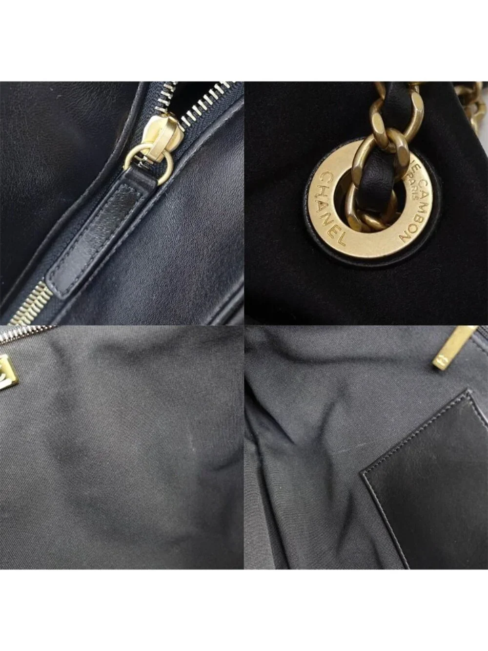 Chanel bag outside